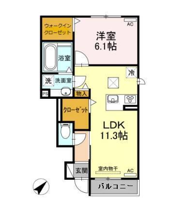 ルワンジュ　C（105） 間取り図画像