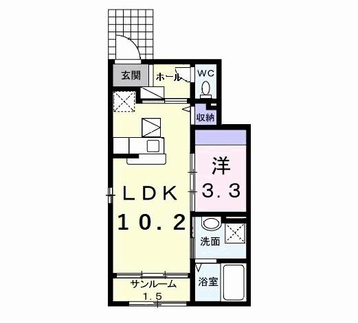 ハイムシャルマン（103） 間取り図画像