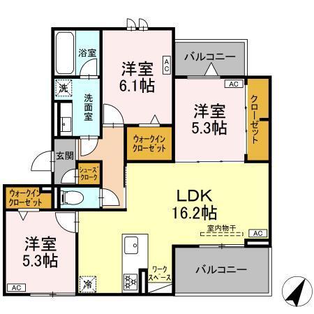  間取り図写真
