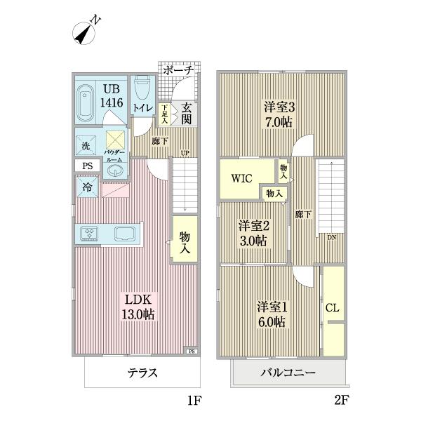  間取り図写真