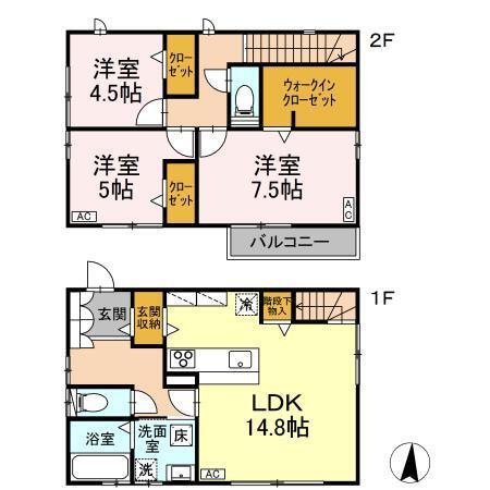  間取り図写真