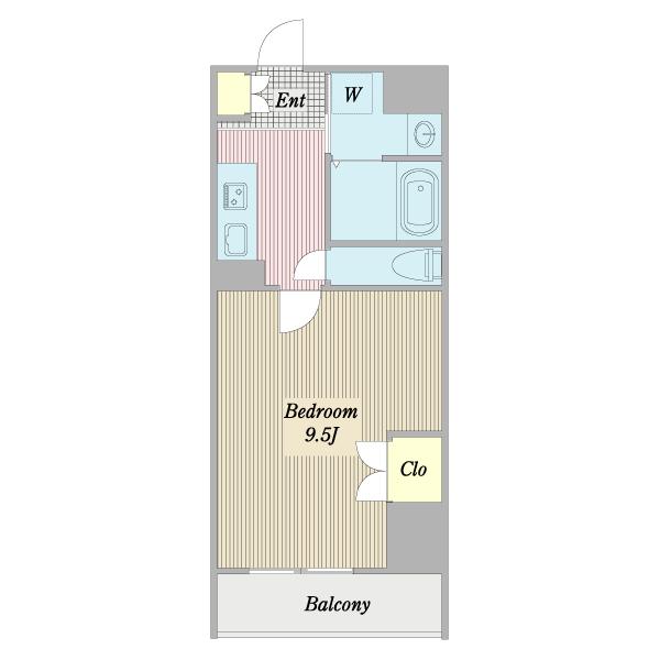 ＳＴＵＤＩＯ　ＫＡＮＡＲＥＢＡＳＨＩ 間取り図画像