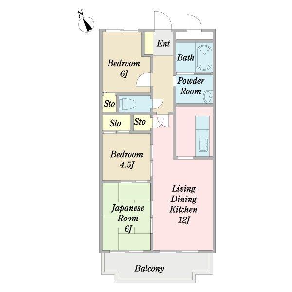 マンションソニア（0403） 間取り図画像