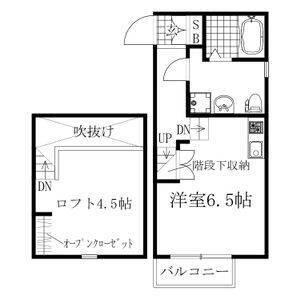 LE　COCON白水町（203） 間取り図画像