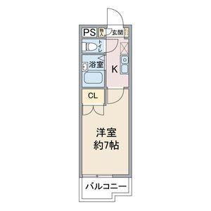 ヒルズmy（0102） 間取り図画像
