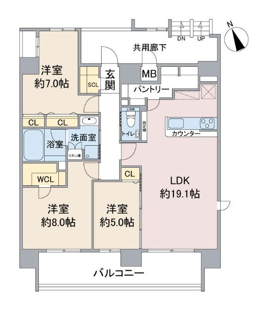 Casa VIa（901） 間取り図画像