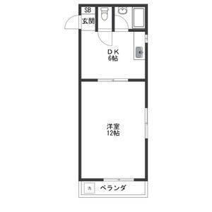 昭栄コーポラス（203） 間取り図画像