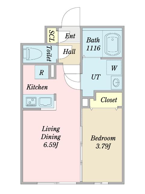 ｑｕａｄｏｒ御器所ＮＯＩＲ 間取り図画像