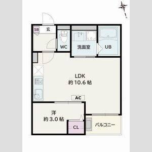 Jack urasatoⅣ（0301） 間取り図画像