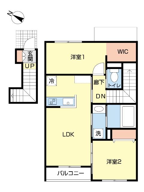 レ　シュエット 間取り図画像