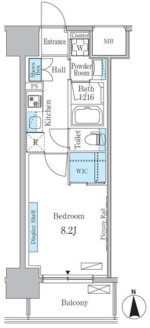 ヒヴィ・カーサ名駅西（905） 間取り図画像