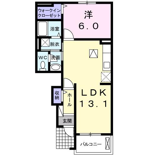 リバーサイド　フクオカ（102） 間取り図画像