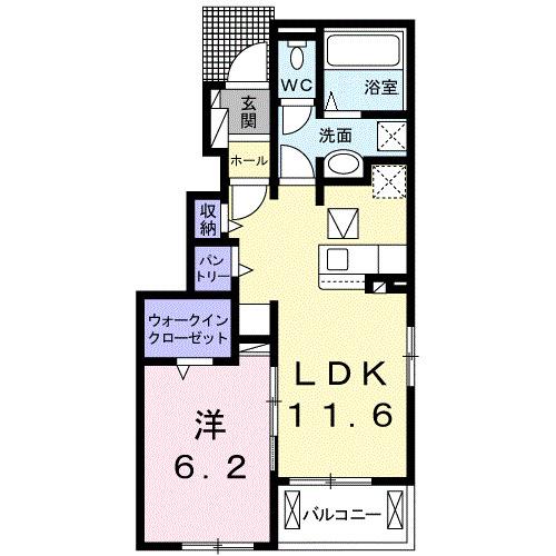 フリーデ（101） 間取り図画像