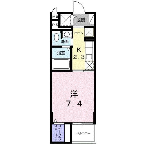 エムズアークⅠ（202） 間取り図画像