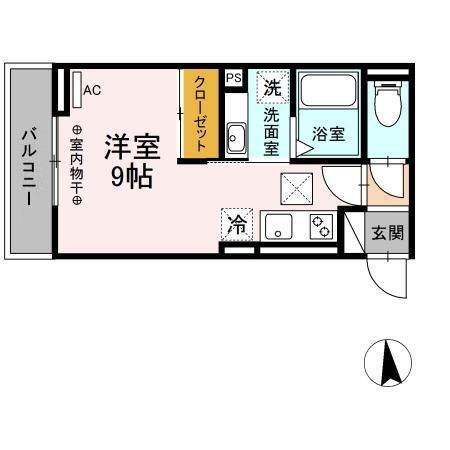 D-Hills佐藤（103） 間取り図画像