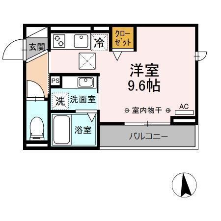 D-Hills佐藤（101） 間取り図画像