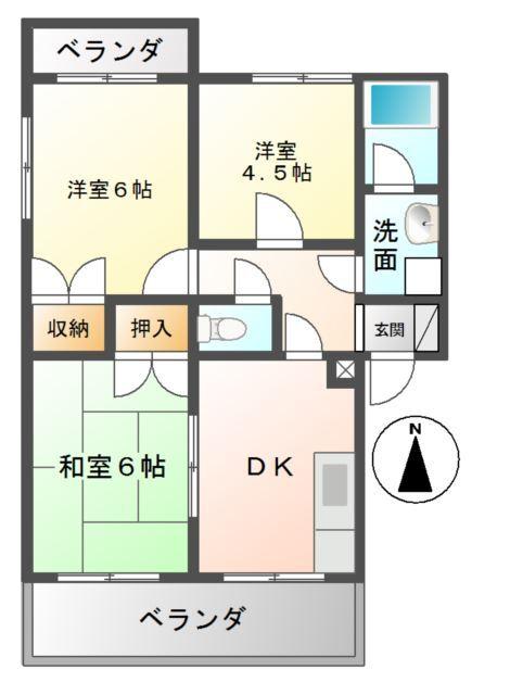  間取り図写真