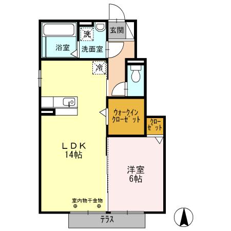 グレイス池田（102） 間取り図画像
