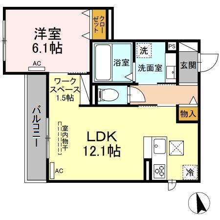 サンシャインVⅡ（103） 間取り図画像