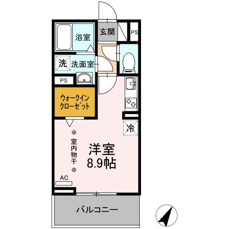 セジュール・オッツＭ（206） 間取り図画像