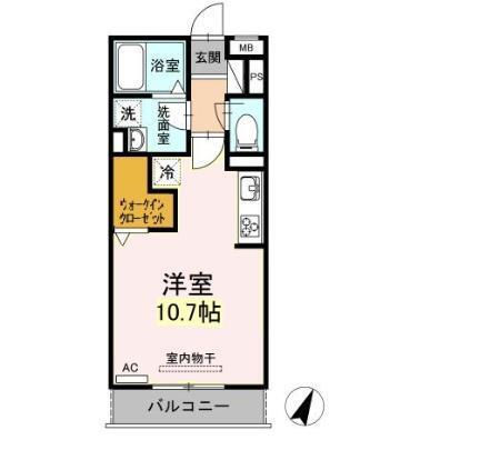 スカイハウス（202） 間取り図画像