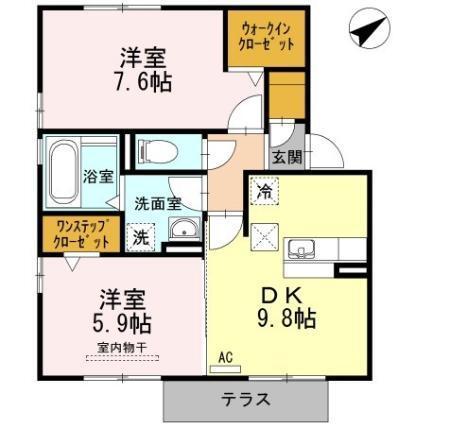 アーク　ホンダ（105） 間取り図画像