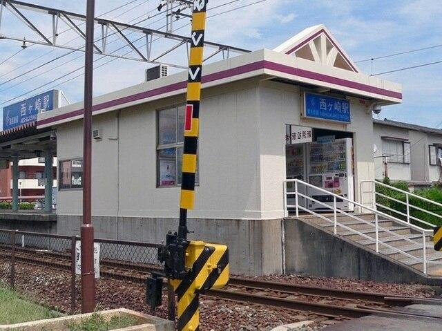遠州鉄道西ヶ崎駅：650m