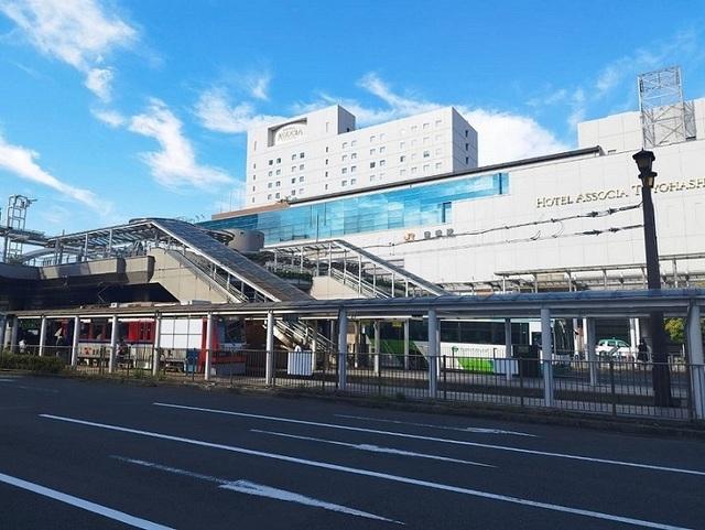 豊橋駅：1000m