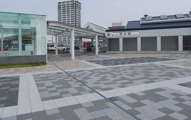 名鉄　浄水駅：850m