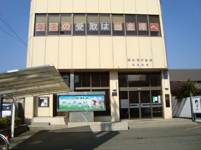 蒲郡信用金庫東田支店：668m
