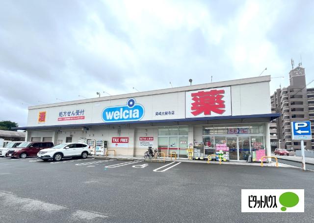 ウエルシア岡崎大樹寺店：791m