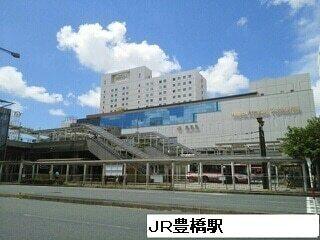 JR豊橋駅：4500m