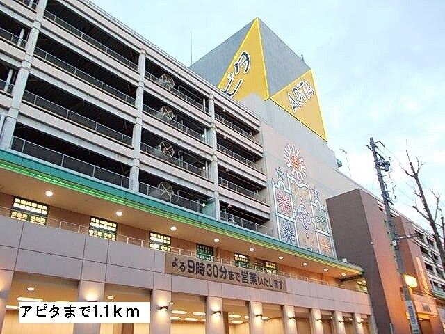 アピタ：1100m