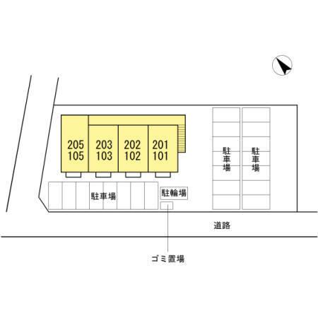 ラフィネ横山　Ｂ棟（203） その他
