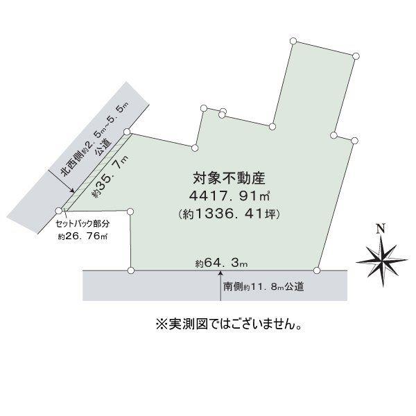 岐阜県可児市今渡 区画図