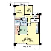 24.4帖の広々LDKのお部屋です♪是非お部屋の中を見ていただきたい物件です！
