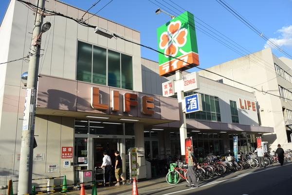ライフ新深江店：189m