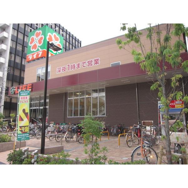 ライフ土佐堀店：133m