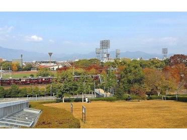 西京極総合運動公園：1490m