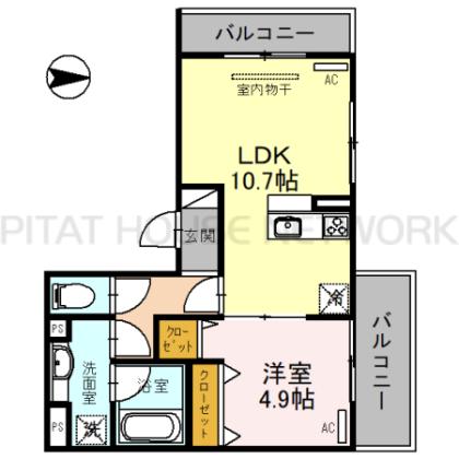  間取り図写真