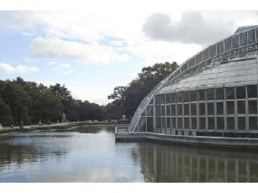 京都府立植物園：420m