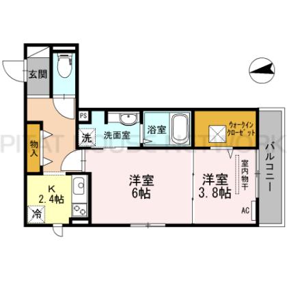  間取り図写真