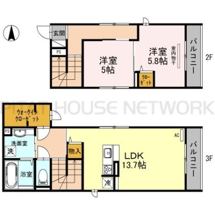  間取り図写真