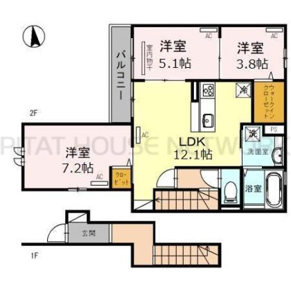  間取り図写真
