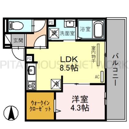  間取り図写真