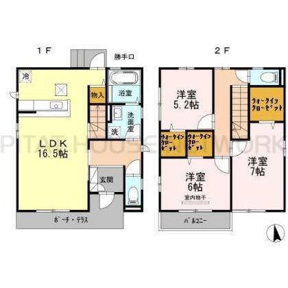  間取り図写真