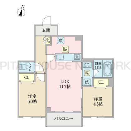  間取り図写真