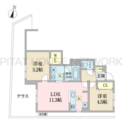  間取り図写真