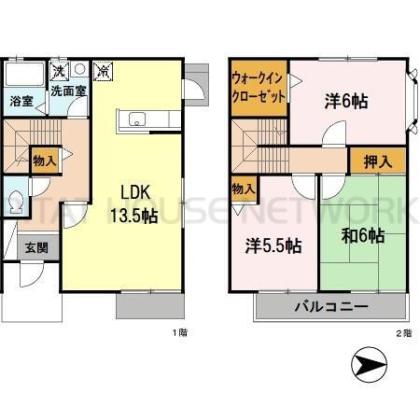  間取り図写真