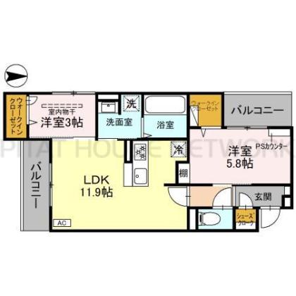  間取り図写真